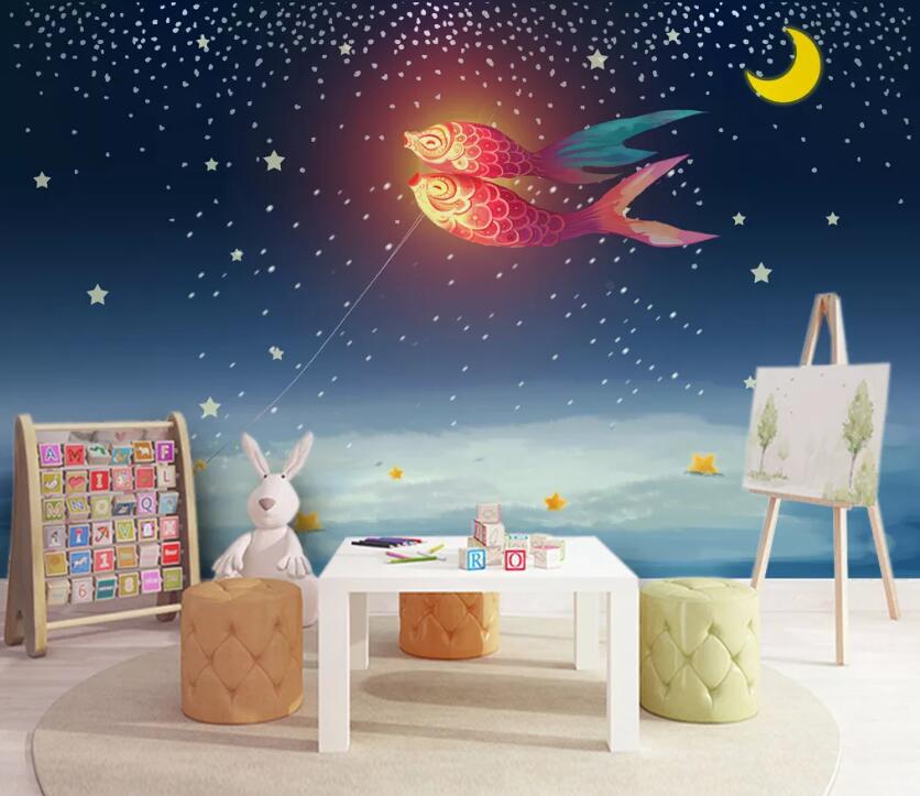 3D Star Fish WC16 Wall Murals Wallpaper AJ Wallpaper 2
