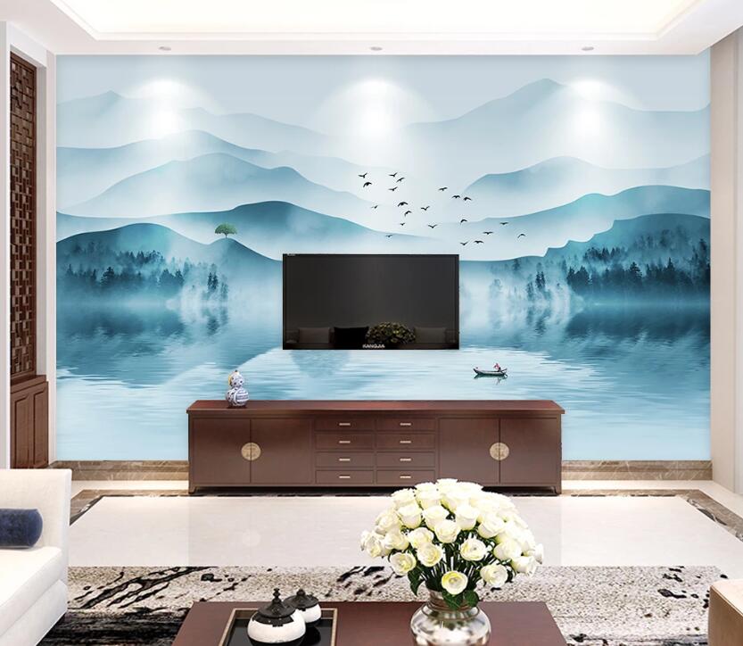 3D Landscape Painting WC31 Wall Murals Wallpaper AJ Wallpaper 2