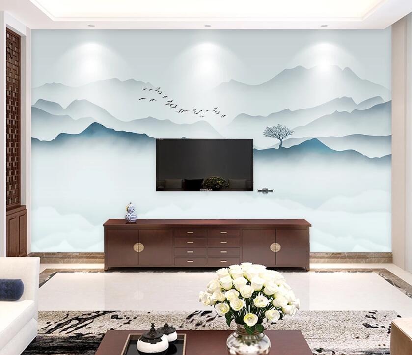 3D Landscape Painting WC33 Wall Murals Wallpaper AJ Wallpaper 2