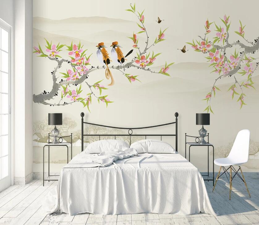 3D Tree Branch WC40 Wall Murals Wallpaper AJ Wallpaper 2