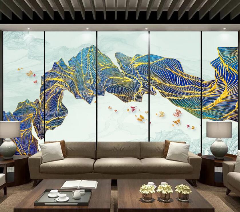 3D Cute Butterfly WC1843 Wall Murals