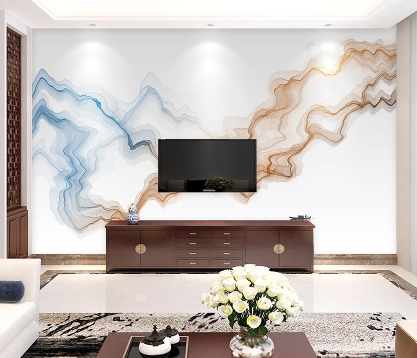 3D Marble Wave WC1771 Wall Murals