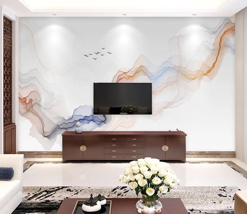 3D Abstract Valley WC60 Wall Murals Wallpaper AJ Wallpaper 2