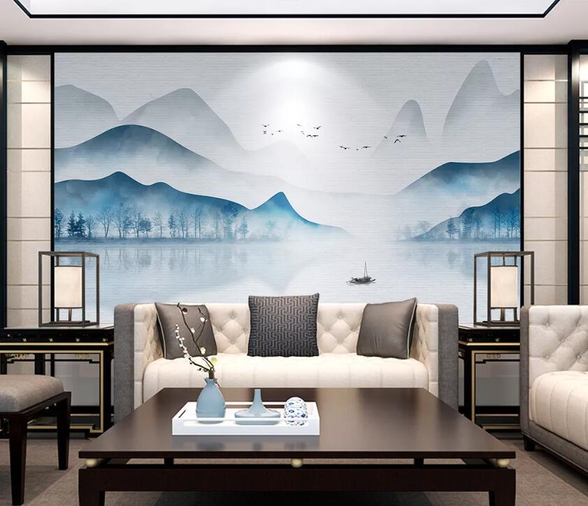 3D landscape WC53 Wall Murals Wallpaper AJ Wallpaper 2