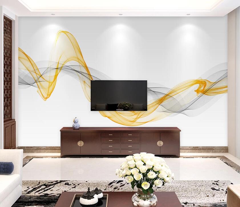 3D Color Wave WG46 Wall Murals Wallpaper AJ Wallpaper 2