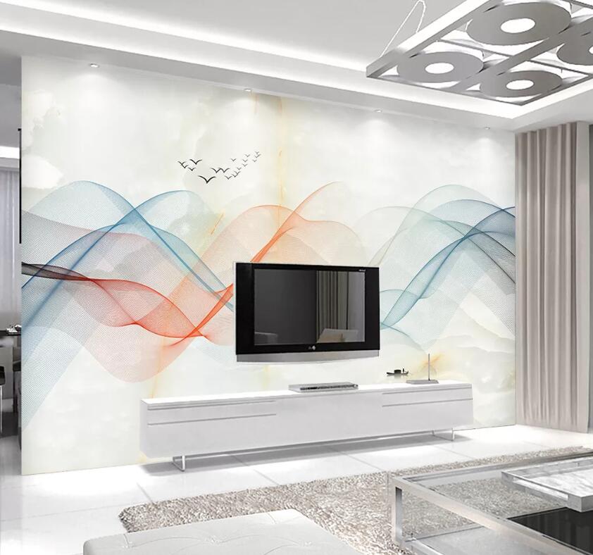 3D Color Abstract WC1703 Wall Murals