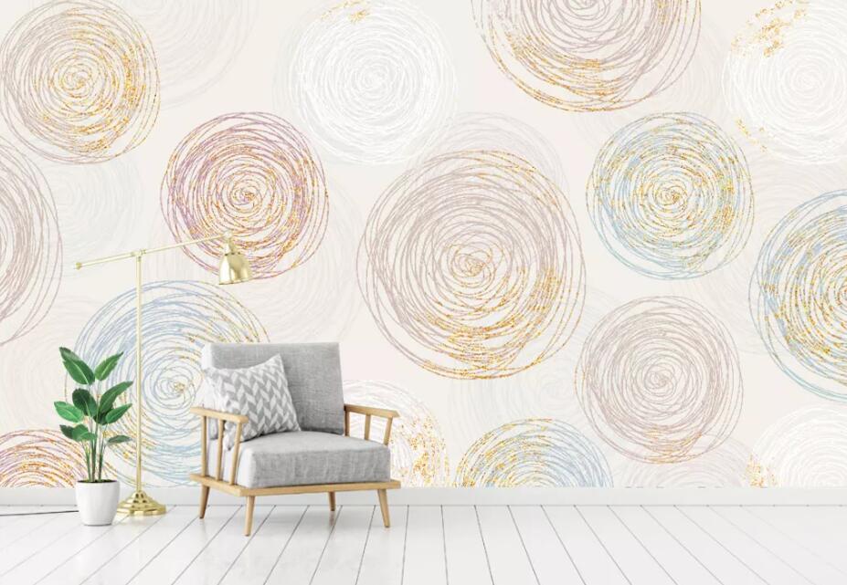 3D Color Coil WC44 Wall Murals Wallpaper AJ Wallpaper 2