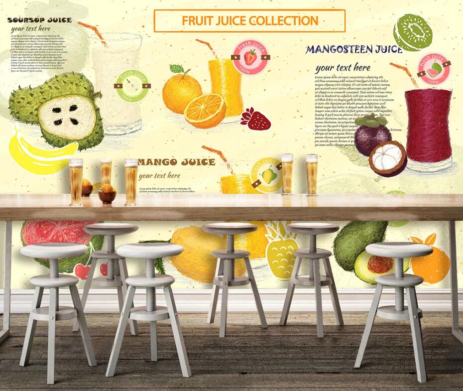 3D Delicious Fruit WC99 Food Wall Murals Wallpaper AJ Wallpaper 2