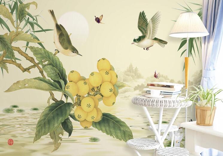 3D Ostrich WC98 Wall Murals Wallpaper AJ Wallpaper 2