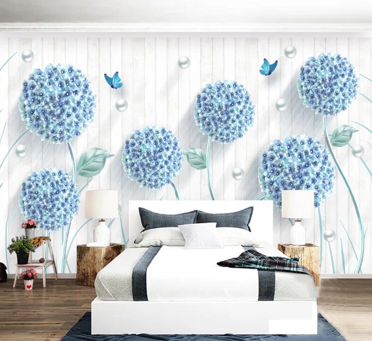3D Dandelion WC92 Wall Murals Wallpaper AJ Wallpaper 2