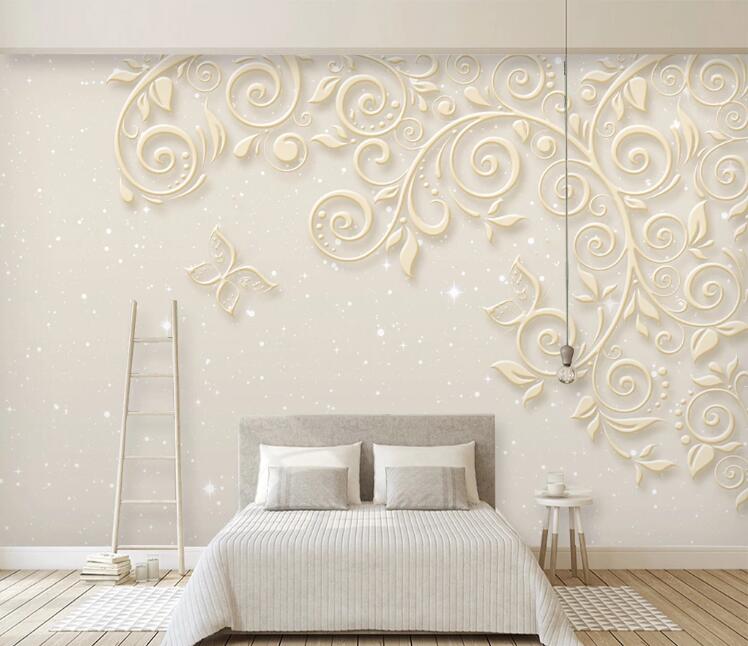3D Simple Pattern WC1366 Wall Murals