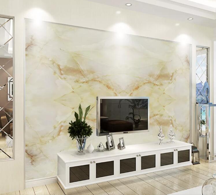3D Yellow Pattern WC72 Wall Murals Wallpaper AJ Wallpaper 2