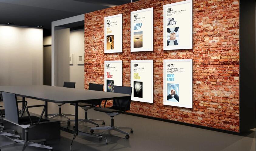 3D Red Brick WC1311 Wall Murals