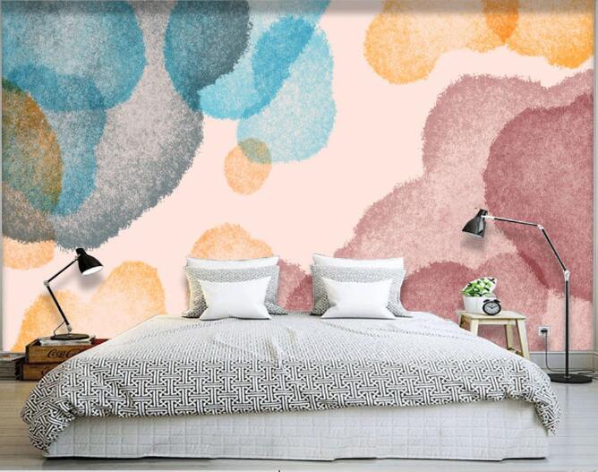 3D Blue Heart WC1074 Wall Murals