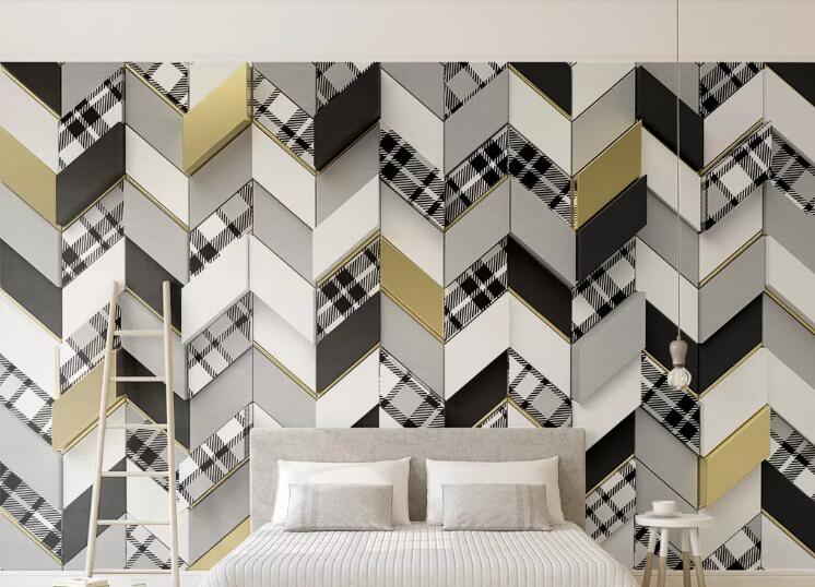 3D Wave Pattern WC1633 Wall Murals