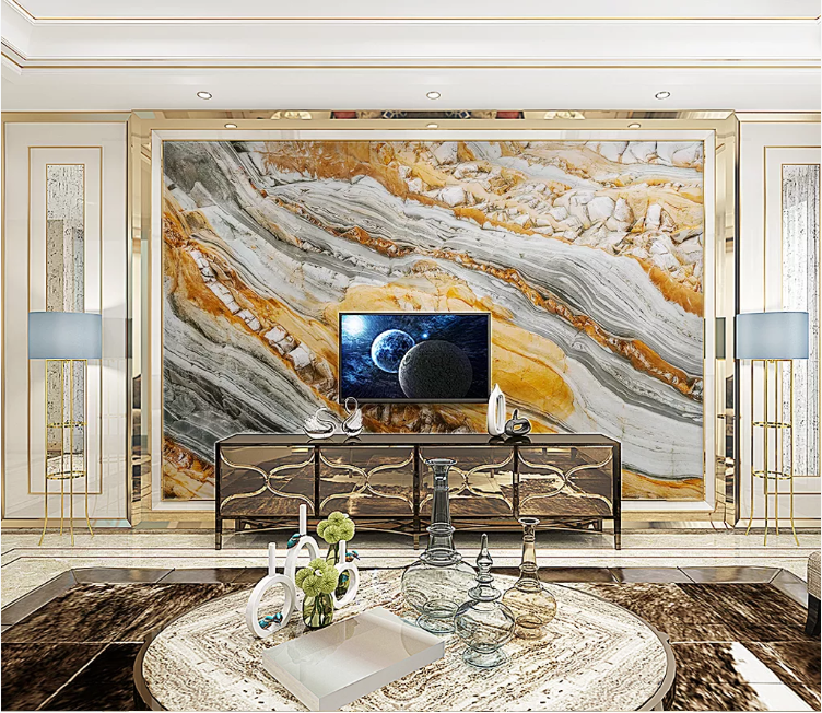 3D Stone Land WC1644 Wall Murals