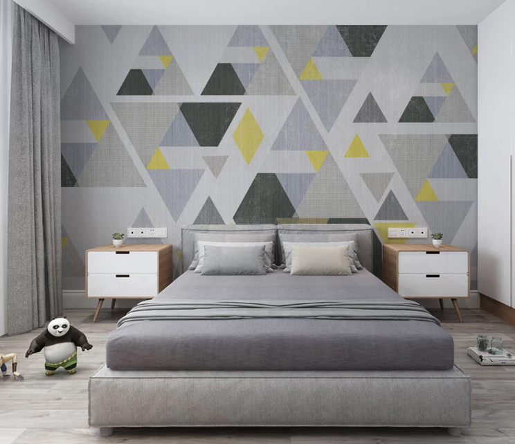 3D Small Triangle WC2603 Wall Murals