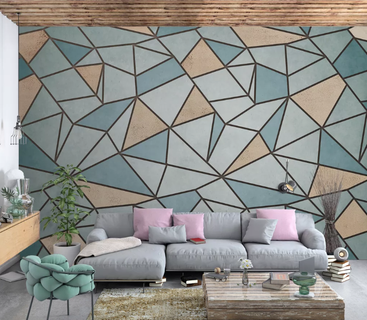 3D Green Graphics WC2416 Wall Murals