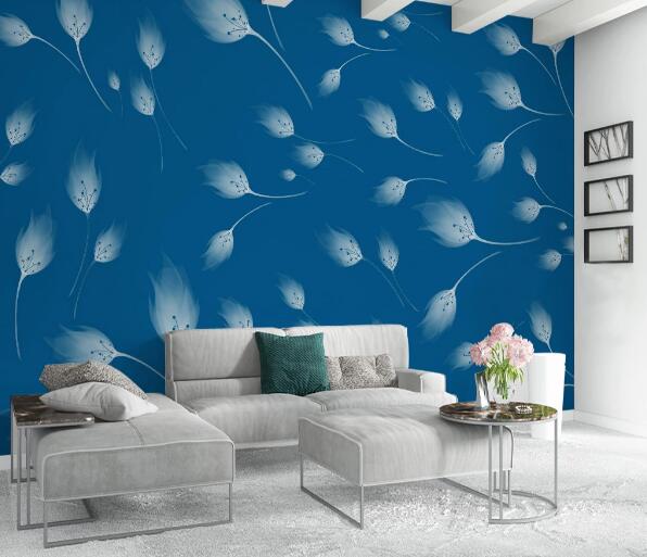 3D White Feather WC1275 Wall Murals