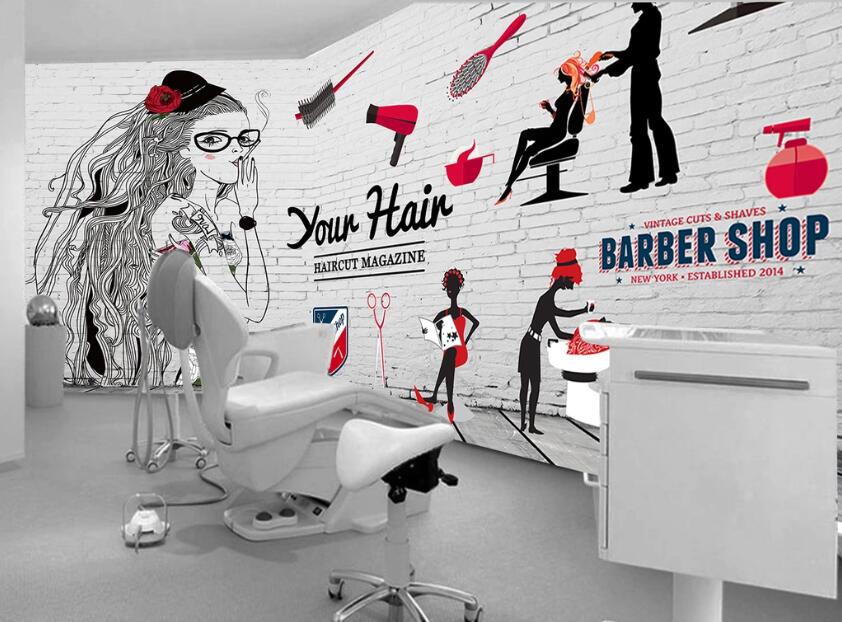 3D Red Hair Dryer 1581 Wall Murals
