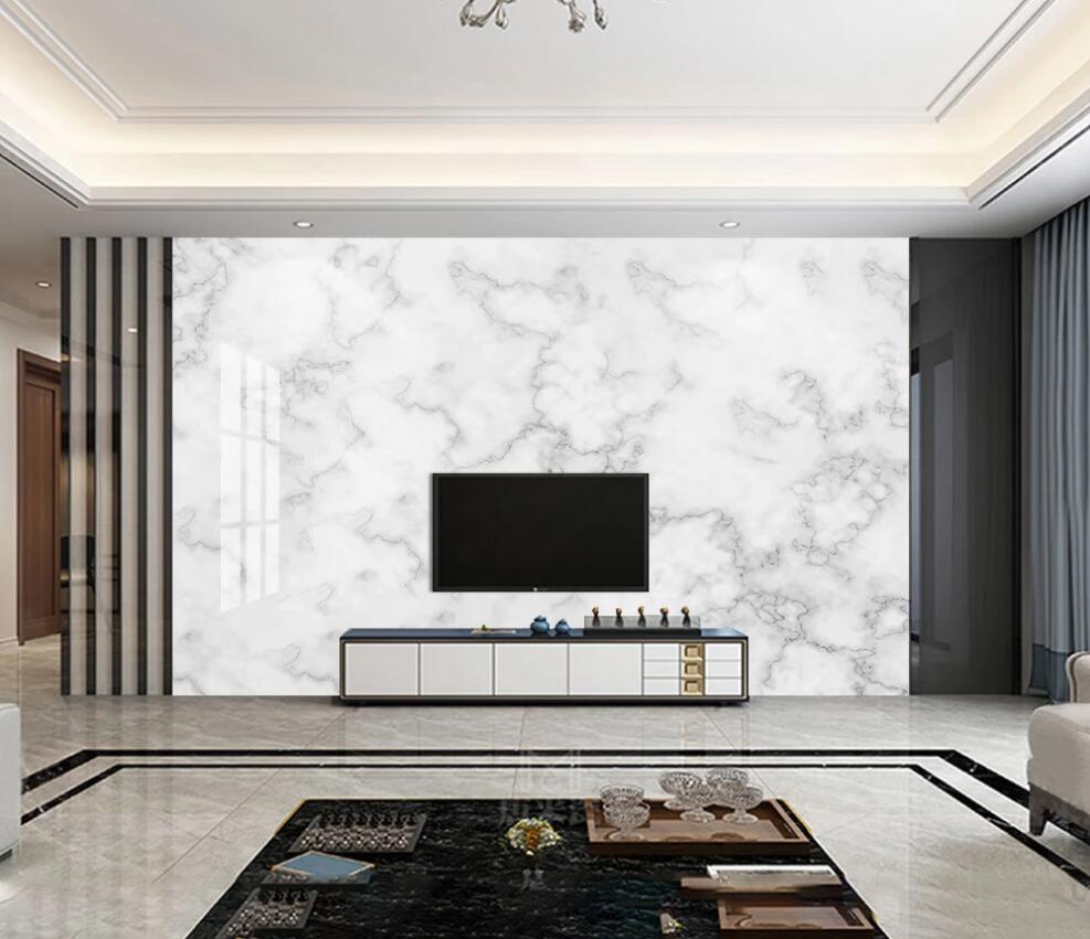 3D Irregular Layers Of Light Gray 1739 Wall Murals