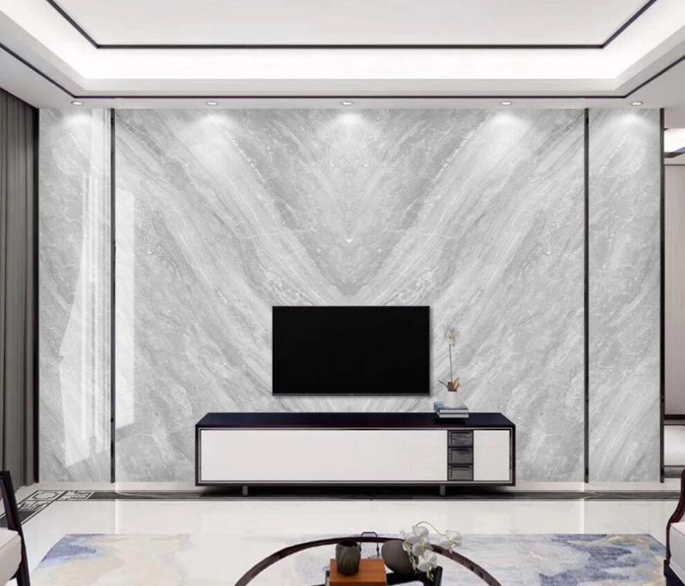 3D Gray V-shaped Light Texture 1656 Wall Murals