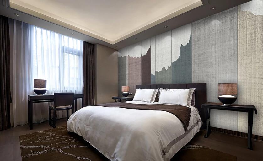 3D Arrange Rectangular Staggered Paint 1160 Wall Murals