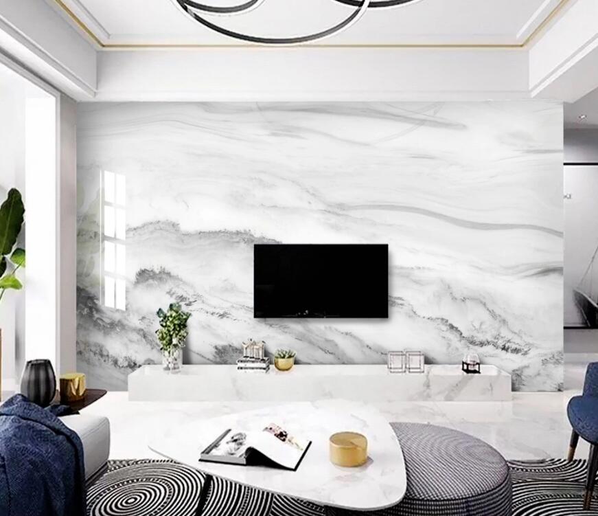3D Cascading Mountain Shadows 1412 Wall Murals