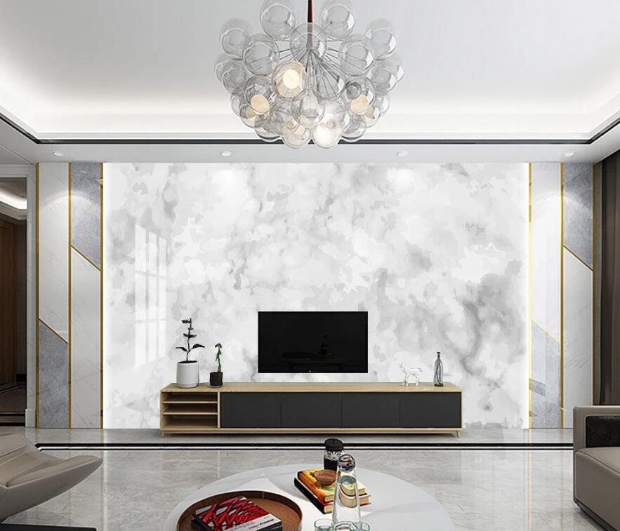 3D Light Gray Pattern Gradually Emerging 1530 Wall Murals