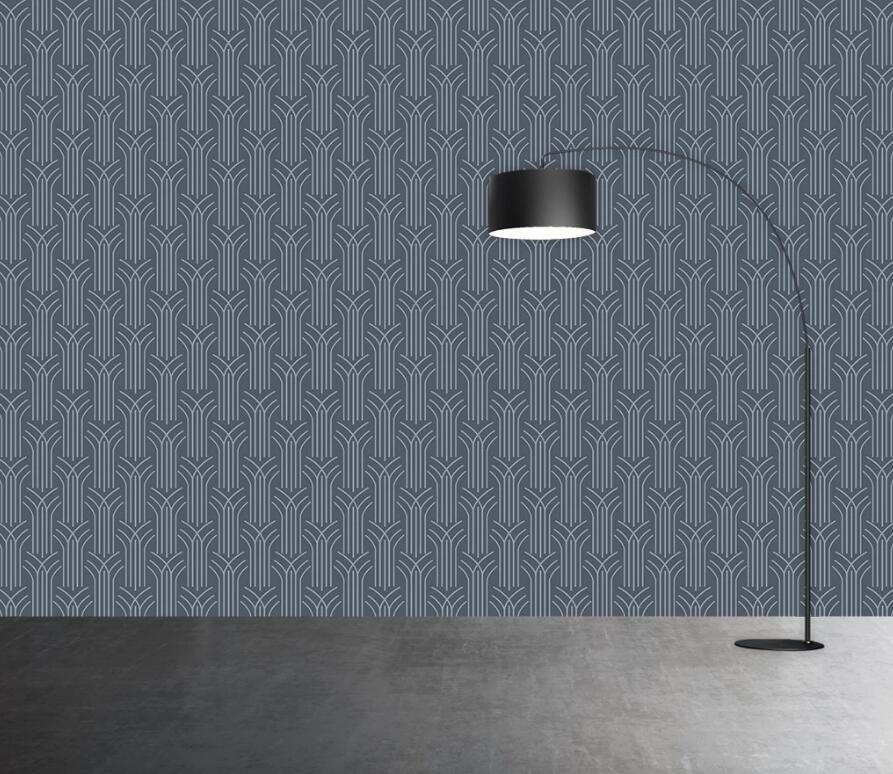 3D Blue Graphic Arrangement 1512 Wall Murals