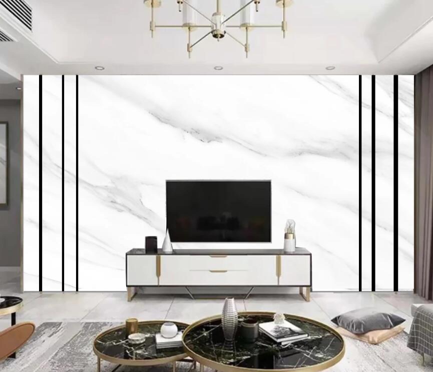 3D Matte White Gray Hazy 1498 Wall Murals