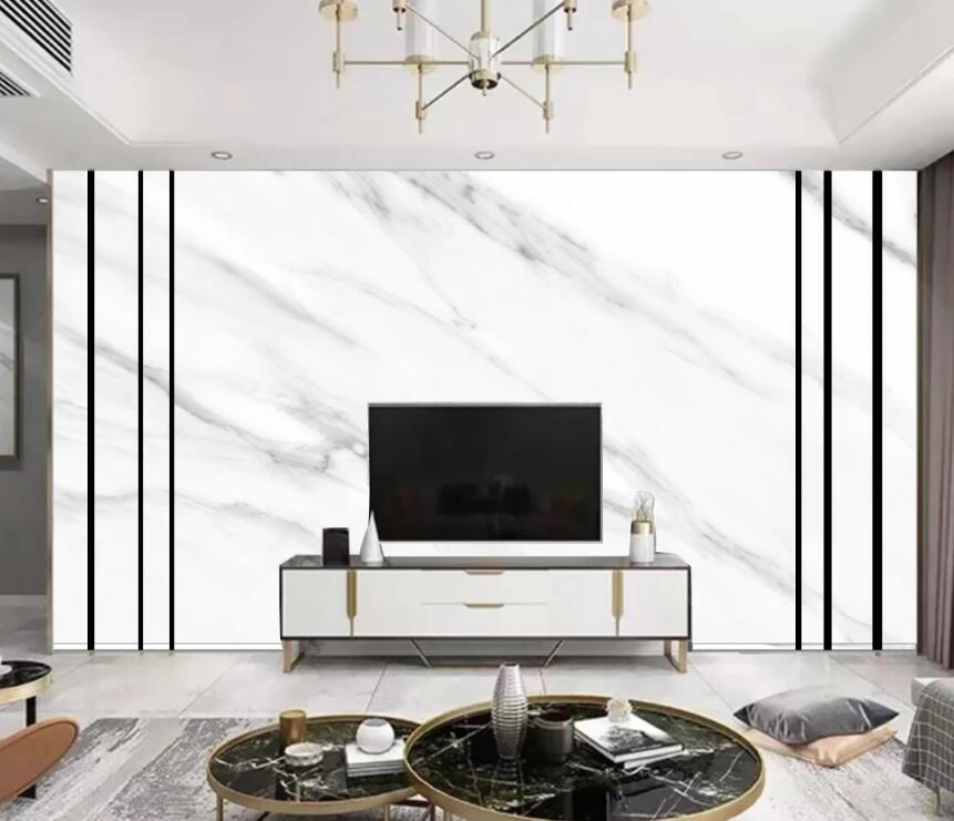 3D Light White Gray Twill 1492 Wall Murals