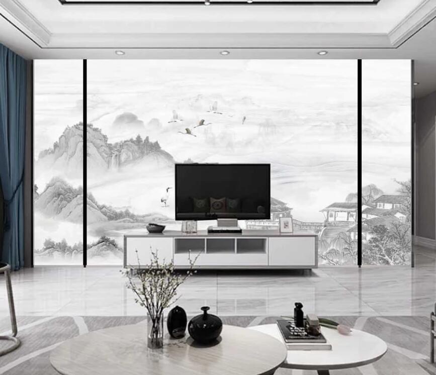3D A Corner Of The Misty Mountains 1466 Wall Murals