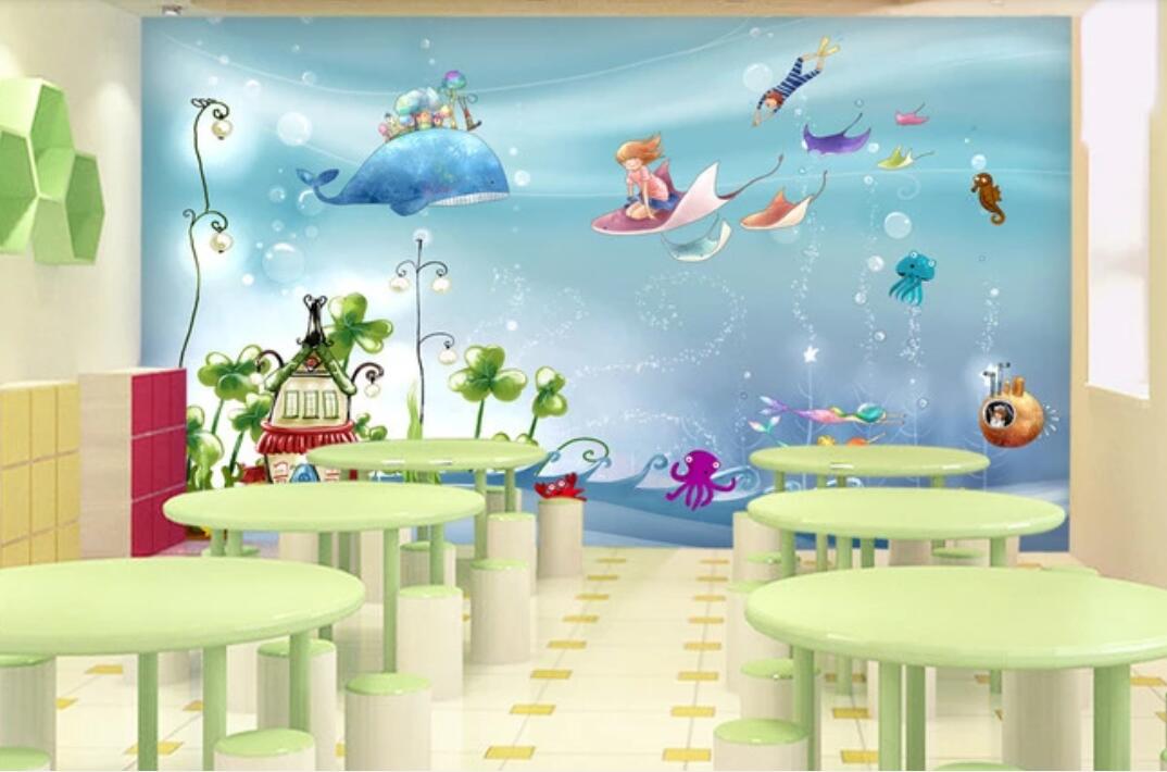 3D Undersea Fantasy 1099 Wall Murals