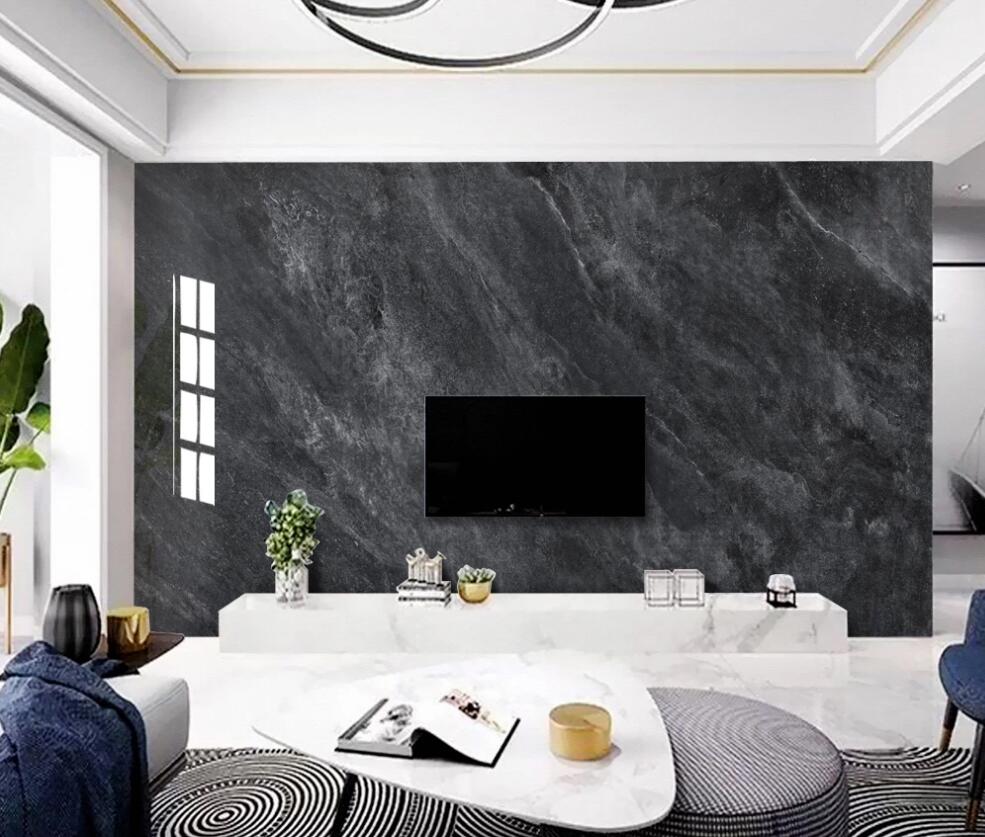3D Black Frosted Texture 1299 Wall Murals