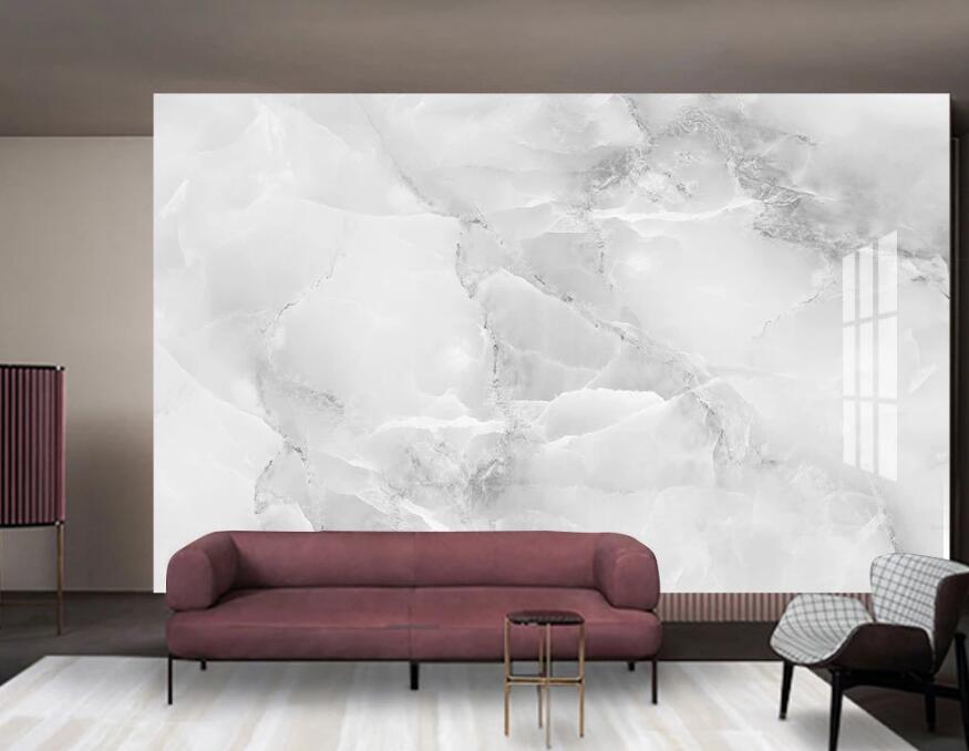 3D Black And White Foggy 1399 Wall Murals