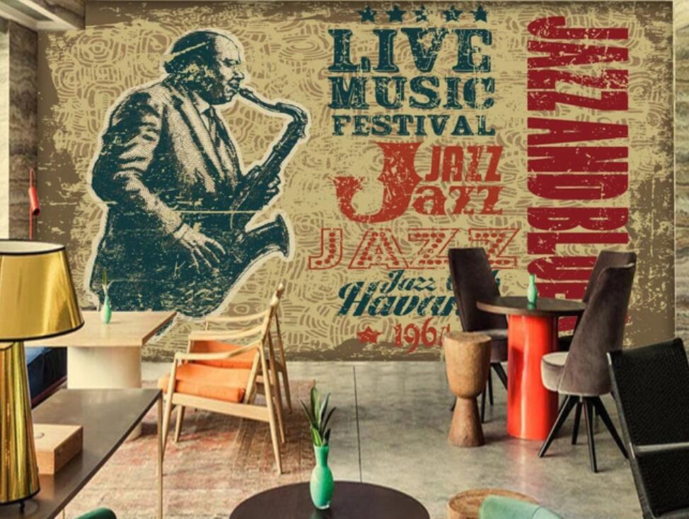 3D Retro Playing 1815 Wall Murals