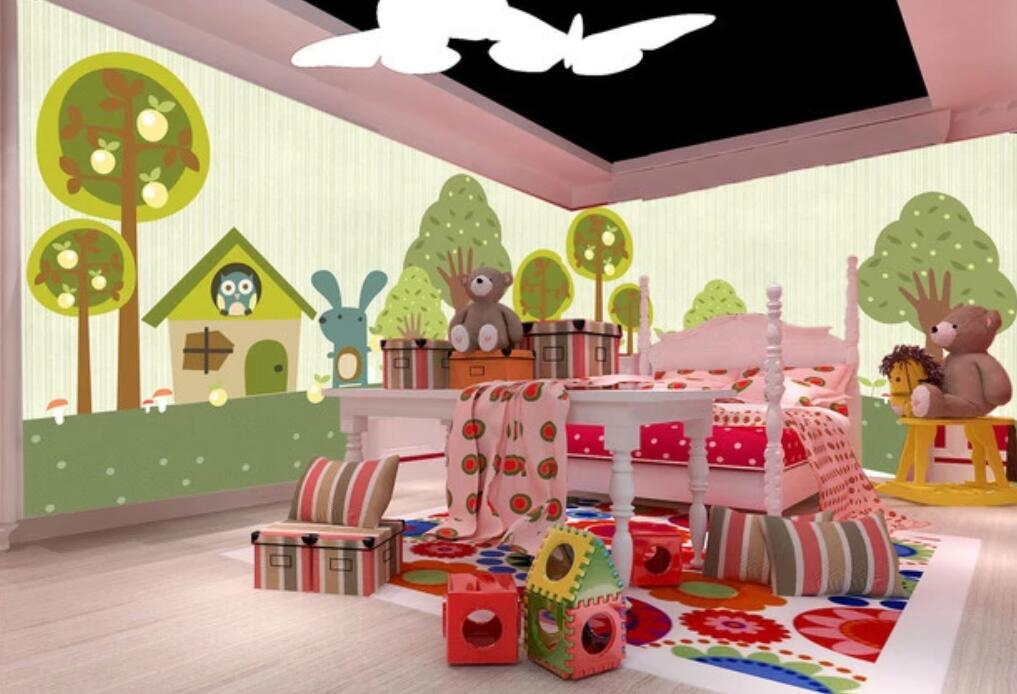 3D Fairy Forest 1806 Wall Murals