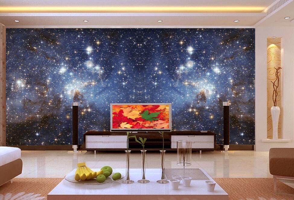 3D Dreamy And Dazzling Galaxy 1825 Wall Murals