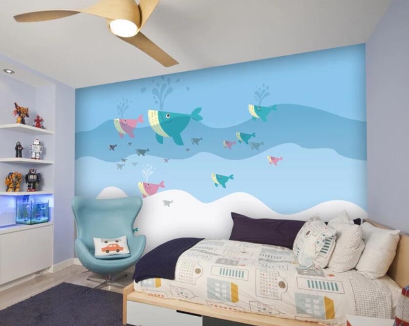 3D Fairy Tale Ocean World 1799 Wall Murals