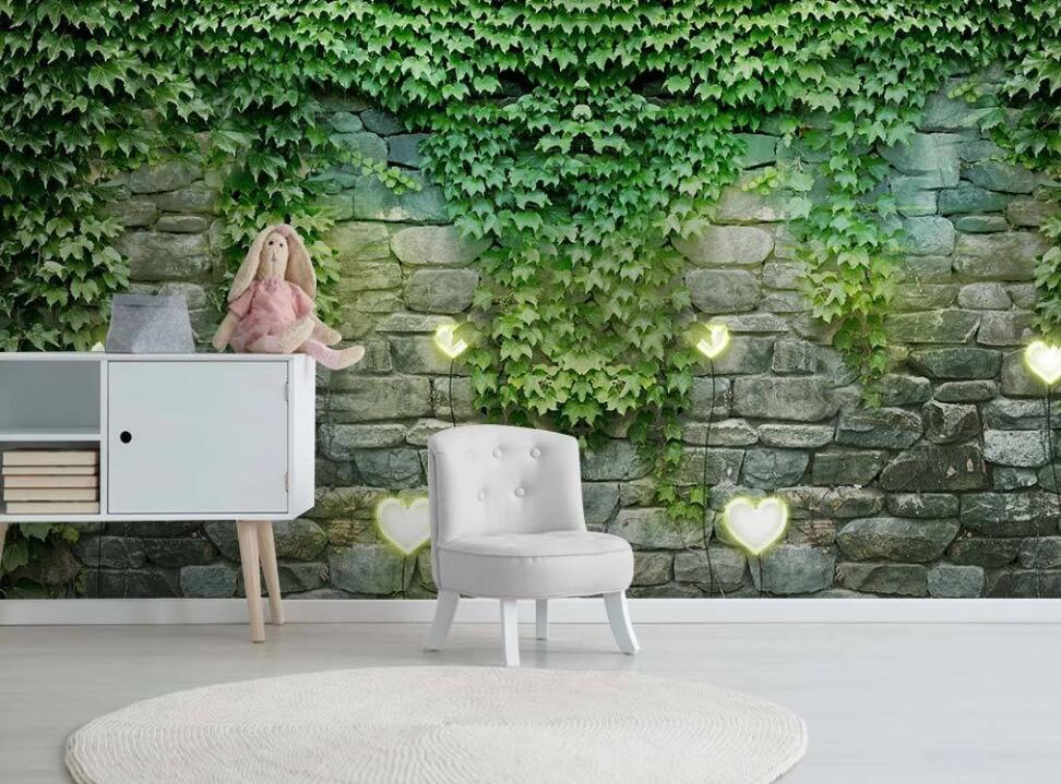3D Green Creeper 1874 Wall Murals
