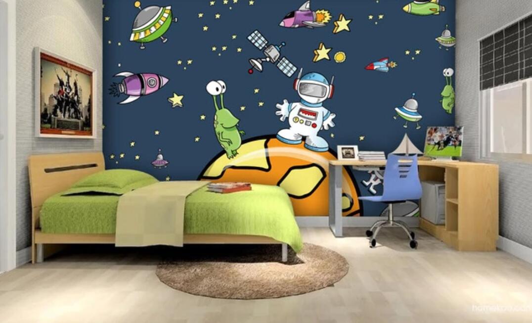 3D Fairy Tale Universe Planet 1800 Wall Murals