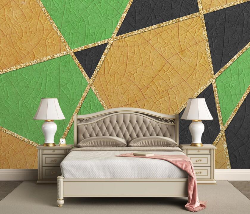 3D Three-color Texture Transfer 1924 Wall Murals