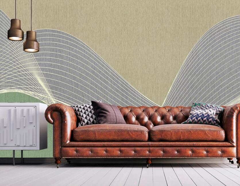 3D Four-color Art Surging 1922 Wall Murals