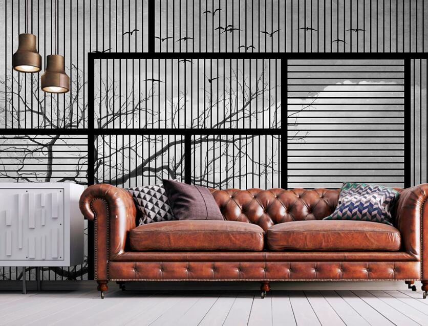 3D Dead Branch Extension 2319 Wall Murals