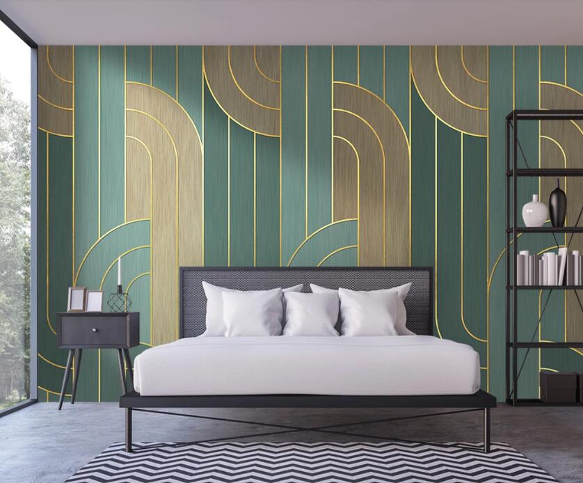 3D Three Colors Are Thickly Interlaced 2311 Wall Murals