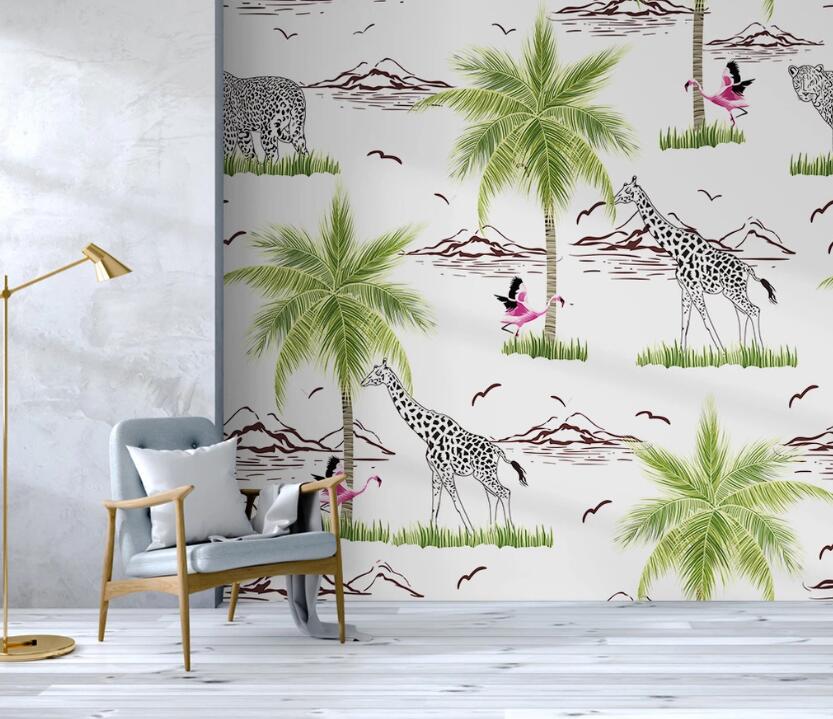 3D Animal Distribution 2205 Wall Murals