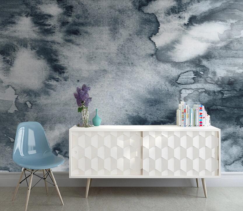 3D Dark Gray Pattern Texture 2141 Wall Murals
