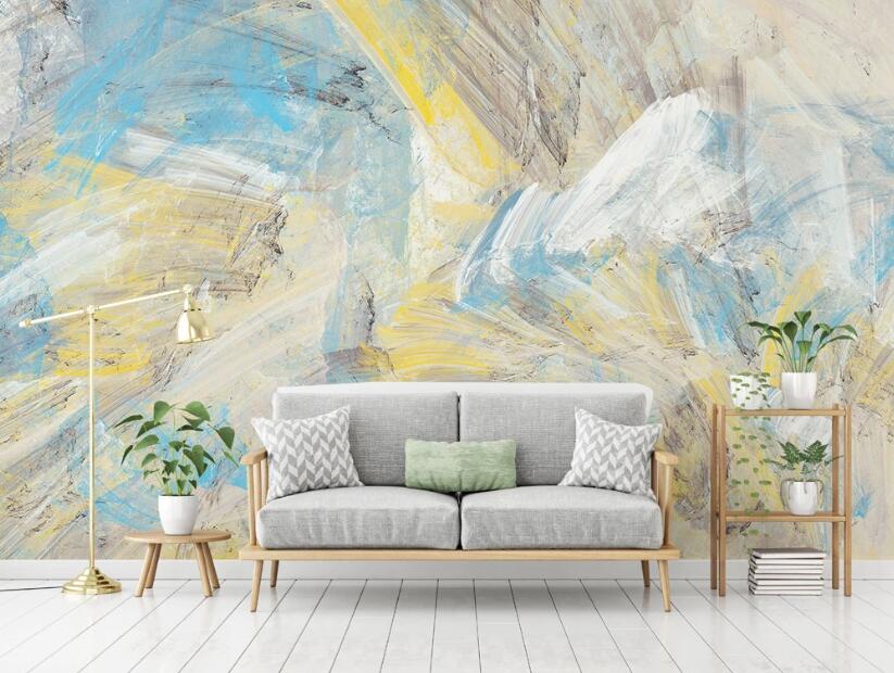 3D Application Of Artistic Paint 2124 Wall Murals