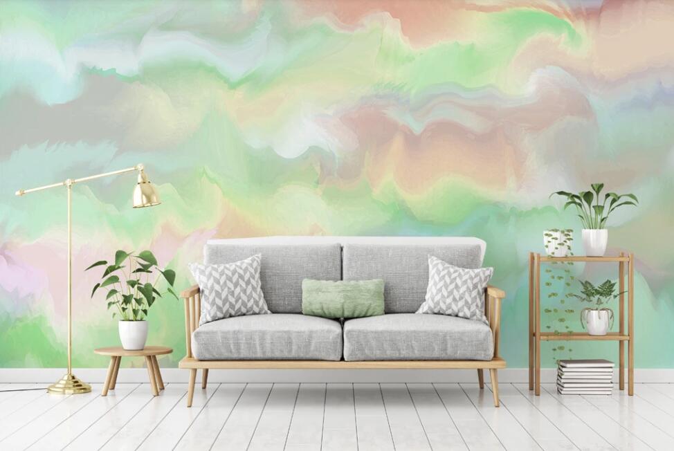 3D Colorful Dream Cascade 2113 Wall Murals